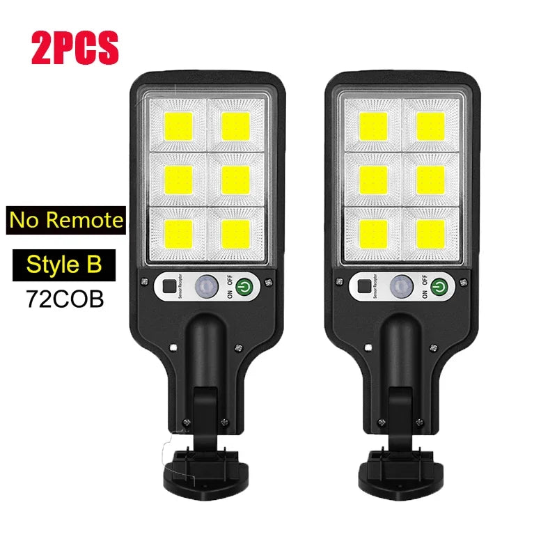 Newest Solar LED Light 300000LM Outdoor Solar Lamp Of Motion Sensor 4 Mode Waterproof IP65 Solar Garden Light Street Yard