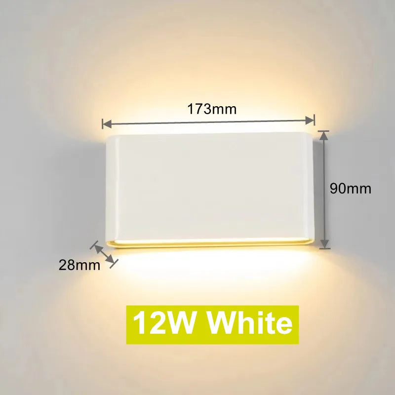 Modern LED Outdoor Wall Lamp
