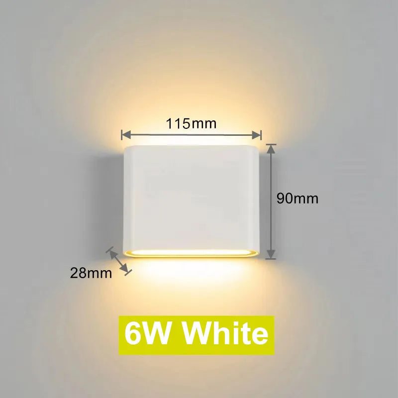 Modern LED Outdoor Wall Lamp