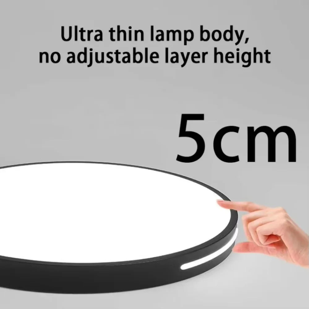 Modern LED Ceiling Lamp Living Room Bedroom Square Round Ceiling Light with Remote Control Dimmable AC 220V Indoor Home Lighting
