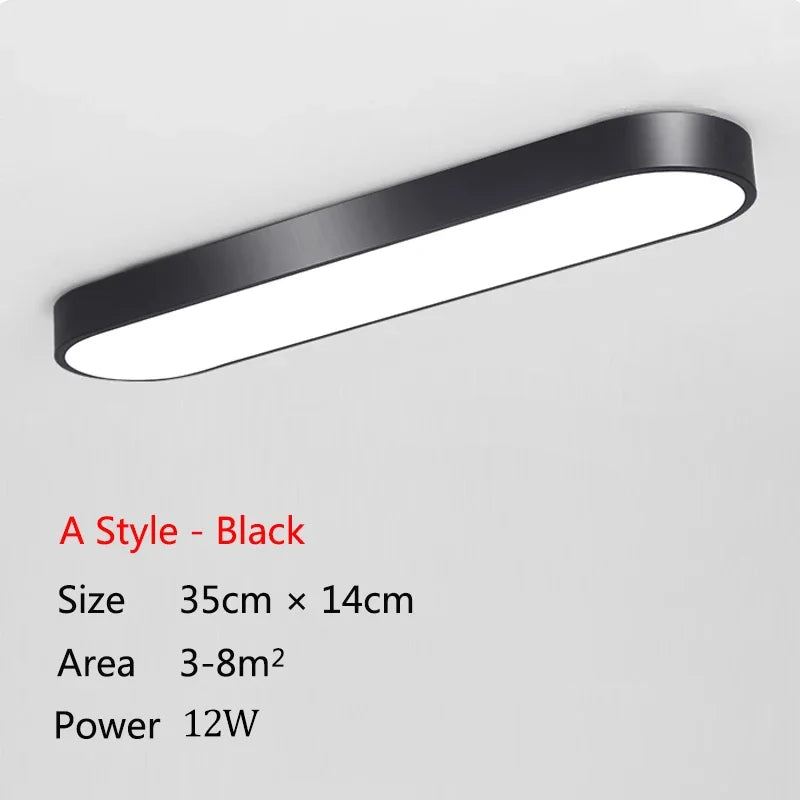 Modern Led Ultra-Thin Ceiling Light Balcony Corridor Bedroom Home Decoration Indoor Lighting Kitchen Restaurant Ceiling Light