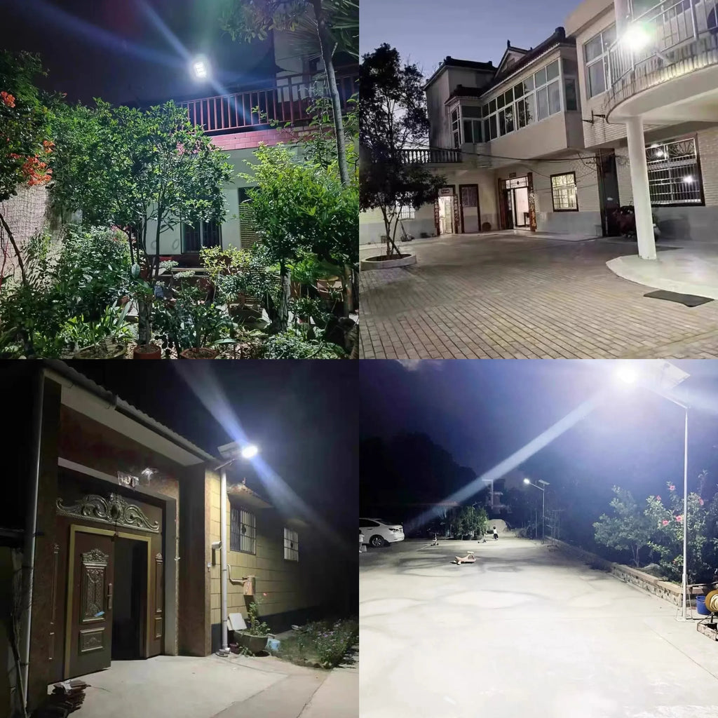 Newest Solar LED Light 300000LM Outdoor Solar Lamp Of Motion Sensor 4 Mode Waterproof IP65 Solar Garden Light Street Yard