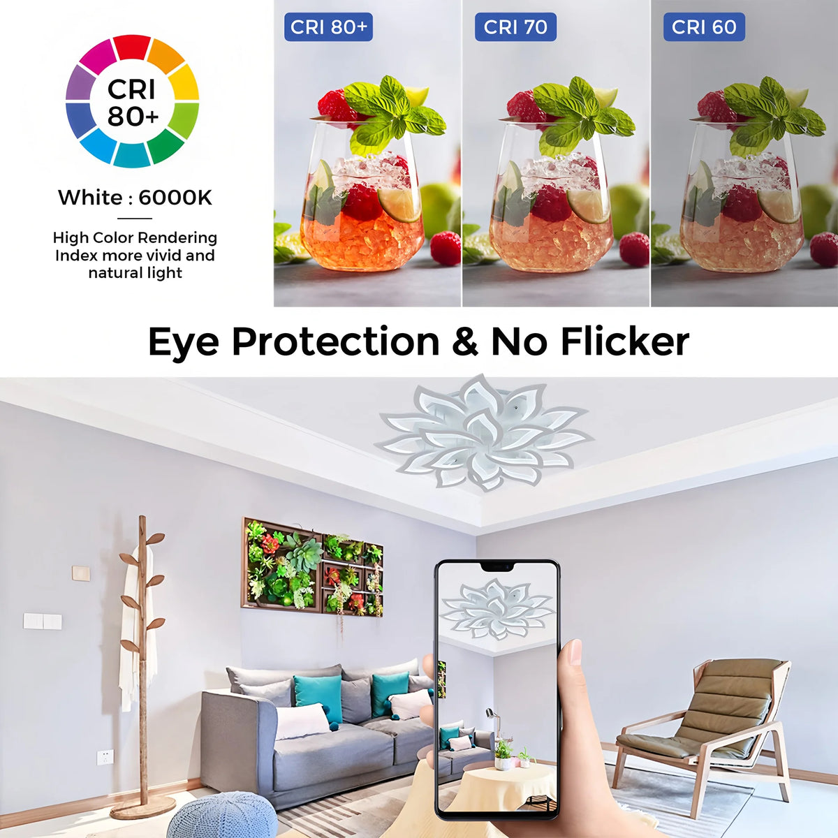 Nordic Ceiling Pendant Lamps Flowers Ceiling Chandeliers Living Room Restaurant Bedroom Decor Modern LED Ceiling Lights Fixture