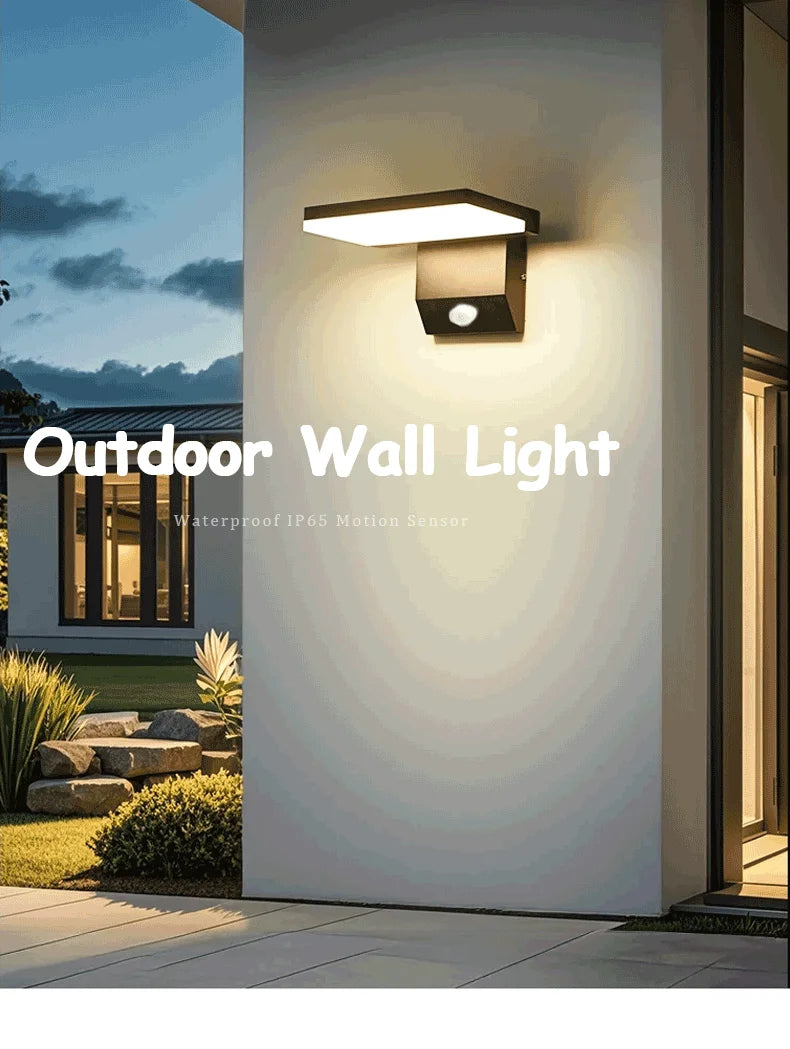 Motion Sensor LED Wall Light