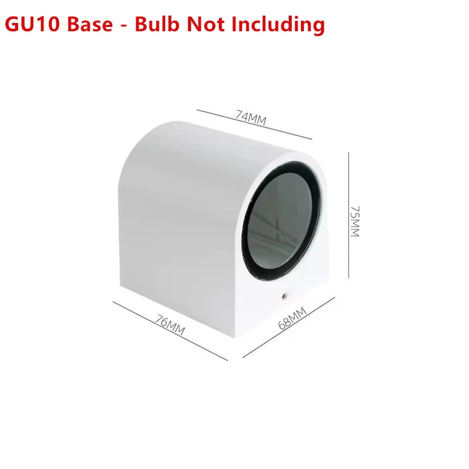 Led Wall Lamp Outdoor Waterproof IP65 Up Down GU10 AC110V 220V Lighting Garden Decoration Wall Lights for Indoor Lighting
