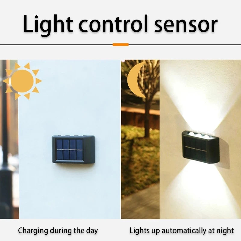 Solar Light for Outdoor Stairs