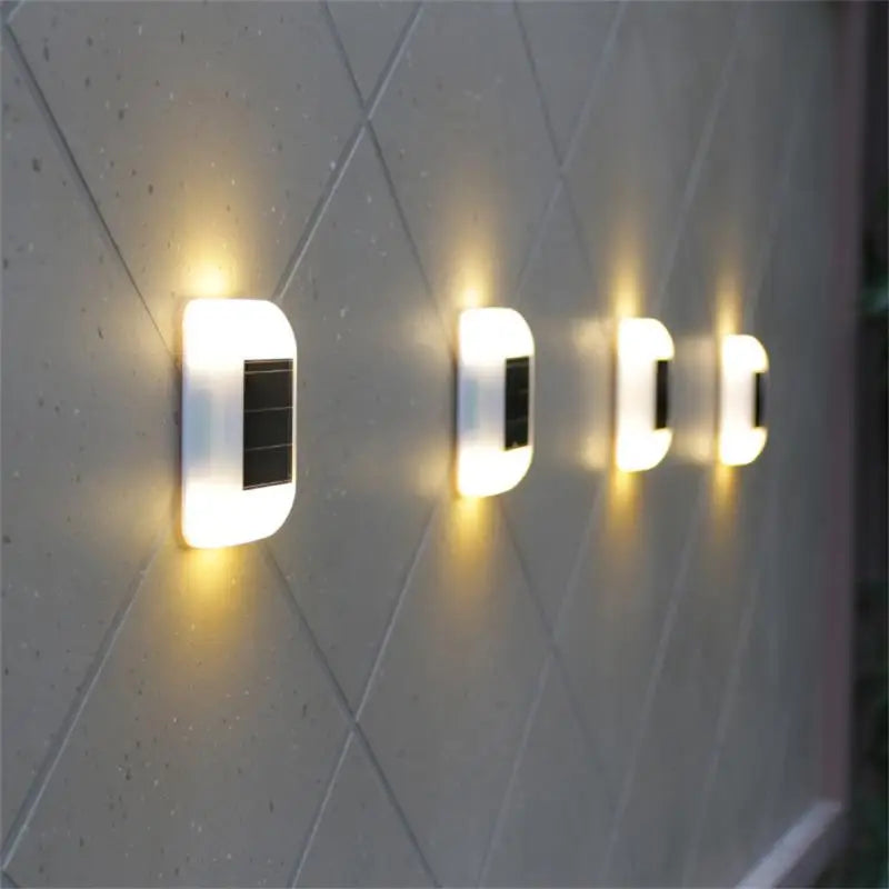 LED Solar Street Lights Waterproof Lighting Outdoor Motion Sensor Wall Solar Powered Lights For Patio Garden