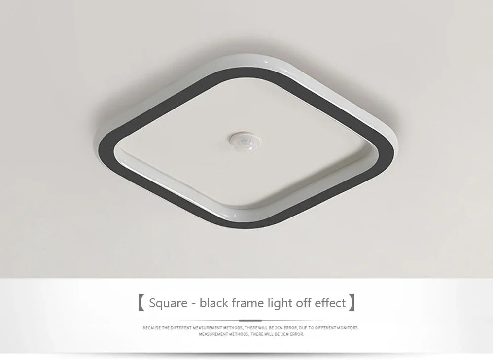 Modern LED Ceiling Lamp For Living Room Bedroom Aisle Corridor  Stairs Ceiling Light Motion Sensor Chandelier Lighting Fixture