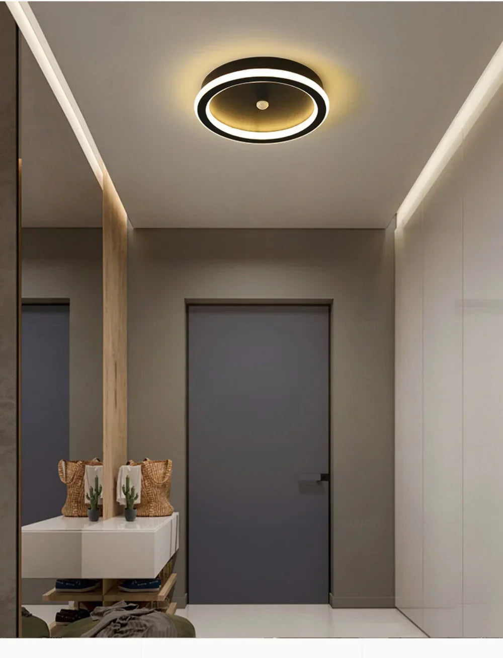 Modern LED Ceiling Lamp For Living Room Bedroom Aisle Corridor  Stairs Ceiling Light Motion Sensor Chandelier Lighting Fixture