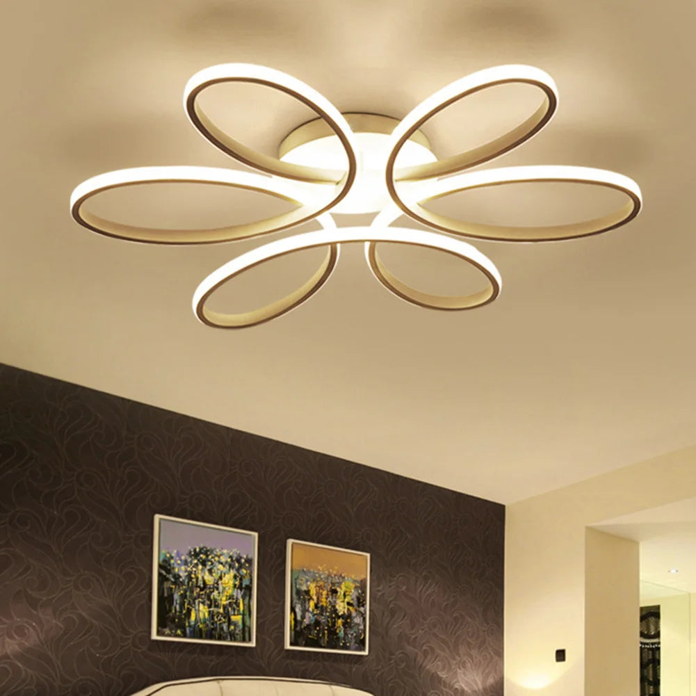 LED Ceiling Lamp Three Colors Flush Mount Lamp Modern Style Hallway Balcony Bedroom Living Room Chandelier Home Indoor Lighting