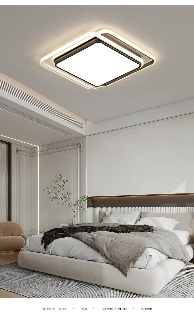 Modern LED Ceiling Light For Bedroom Living Dining Room Study Aisle Balcony Chandelier Indoor Home Decor Lighting Fixture Luster