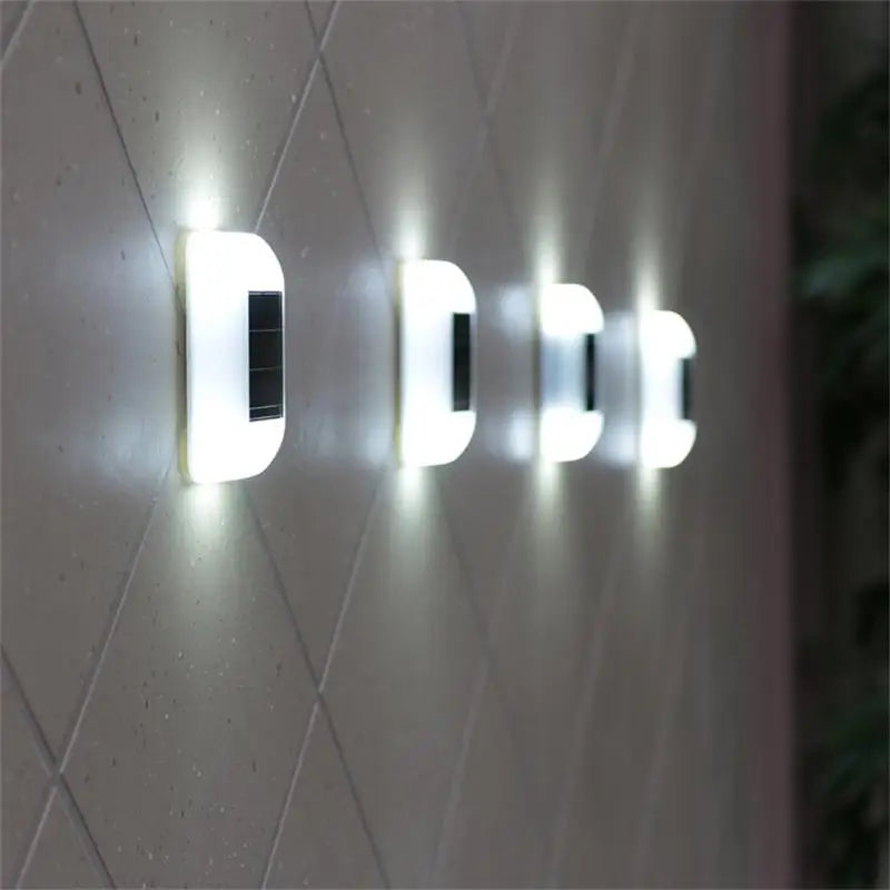 LED Solar Street Lights Waterproof Lighting Outdoor Motion Sensor Wall Solar Powered Lights For Patio Garden