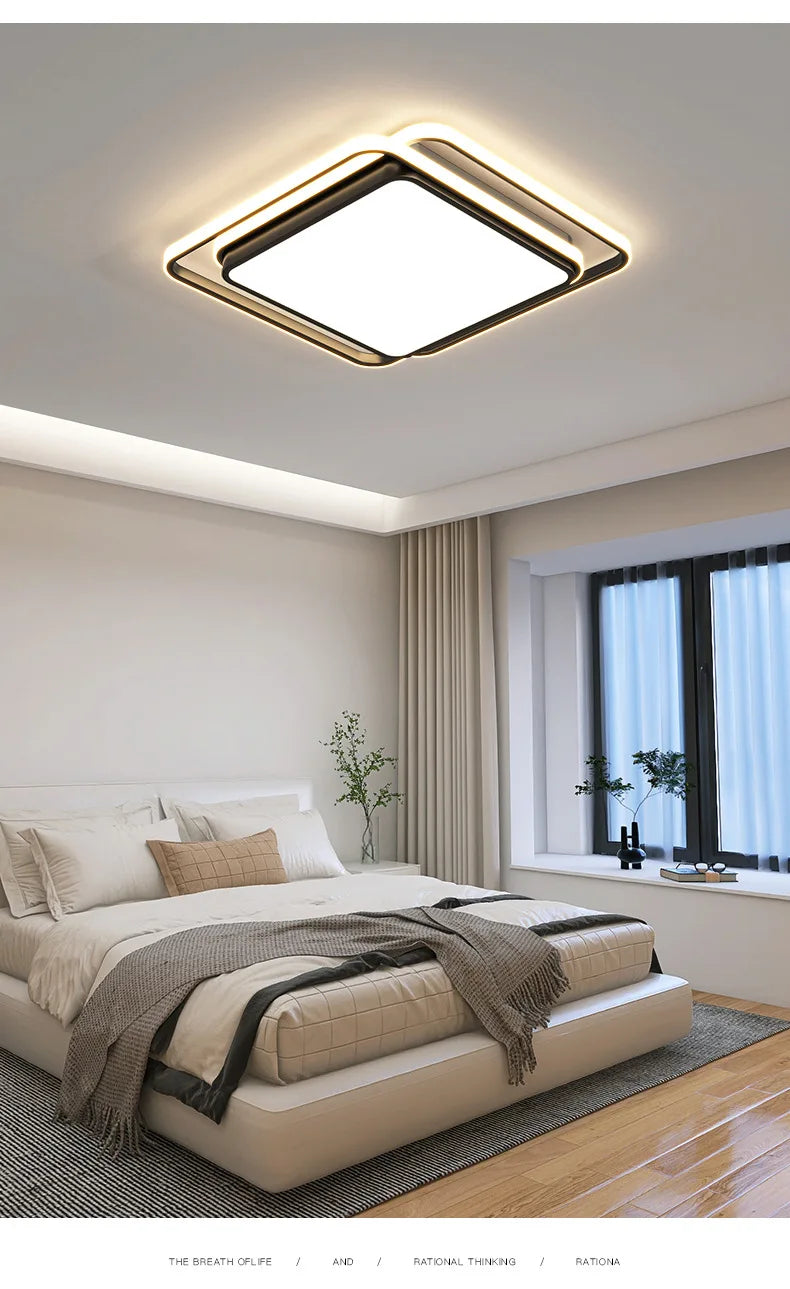 Modern LED Ceiling Light For Bedroom Living Dining Room Study Aisle Balcony Chandelier Indoor Home Decor Lighting Fixture Luster
