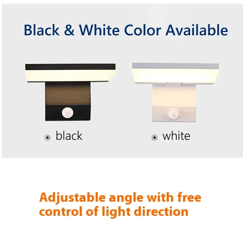 Motion Sensor LED Wall Light