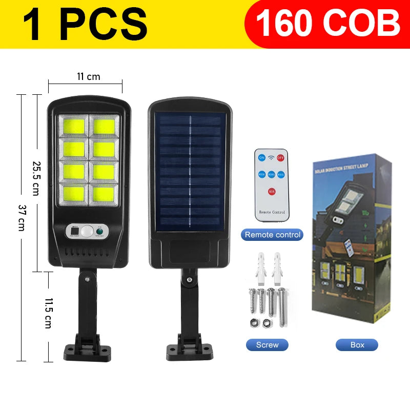 Super Bright 1008-LED Solar Lights Outdoor Street Lamp 3 modes IPX65 Waterproof Garden Lighting With Smart Motion Sensor