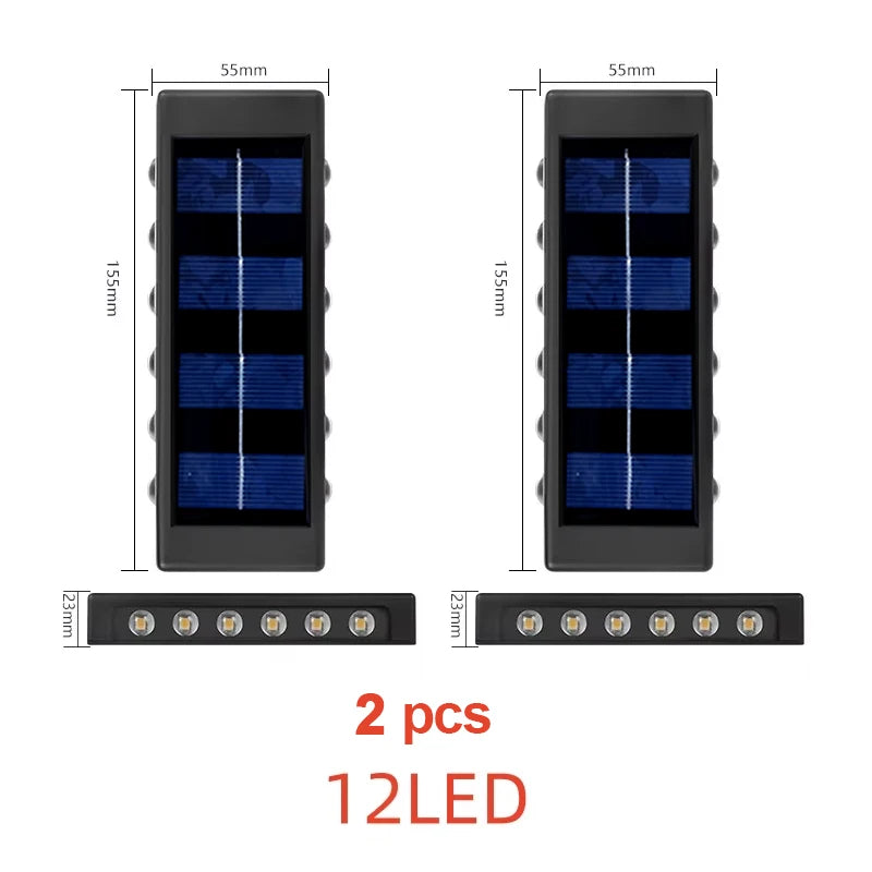 Solar Light for Outdoor Stairs