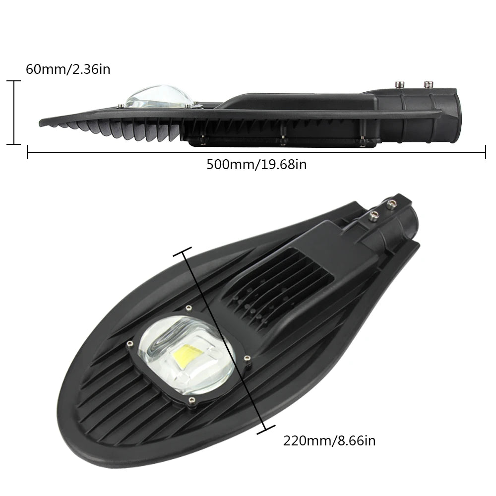 30W 50W 100W Street Light-150W LED OutdoorLights for Garden Lights Road Lamp AC110V 220V 230V 240V COB Streetlight Lighting