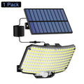 Solar Lights Outdoor 234LED 3 Modes Motion Sensor Flood Lights with Remote IP65 Waterproof Security Solar Lights for Outside
