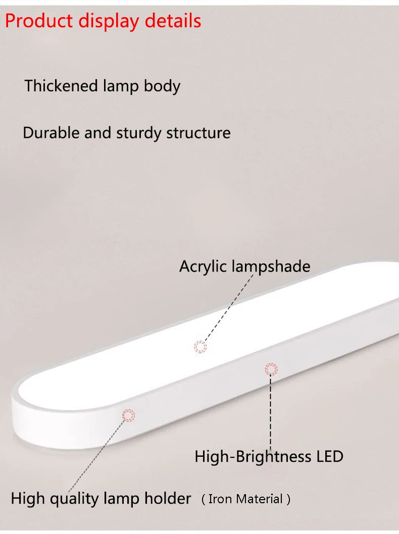 Modern Led Ultra-Thin Ceiling Light Balcony Corridor Bedroom Home Decoration Indoor Lighting Kitchen Restaurant Ceiling Light