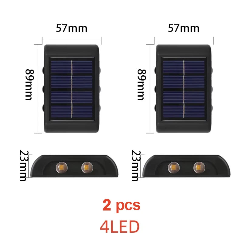 Solar Light for Outdoor Stairs