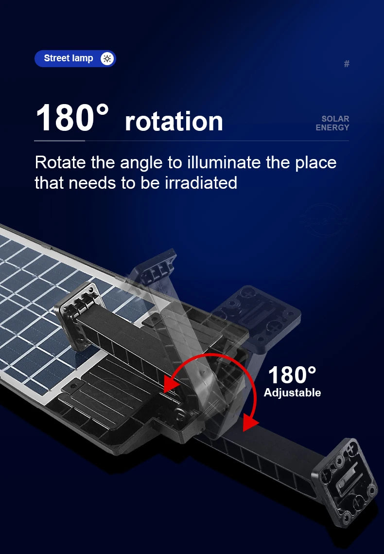 Super Bright 1008-LED Solar Lights Outdoor Street Lamp 3 modes IPX65 Waterproof Garden Lighting With Smart Motion Sensor