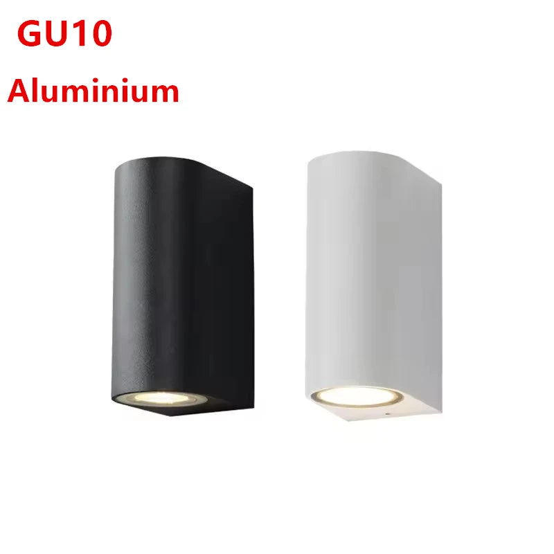Led Wall Lamp Outdoor Waterproof IP65 Up Down GU10 AC110V 220V Lighting Garden Decoration Wall Lights for Indoor Lighting