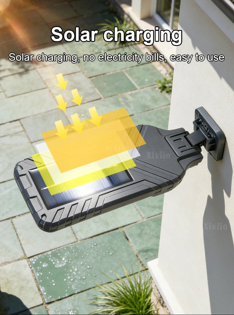 1500W High Power Solar LED Lamp Super Bright Street Light Waterproof Motion Sensor Solar Garden Light Outdoor Yard Garage Lights