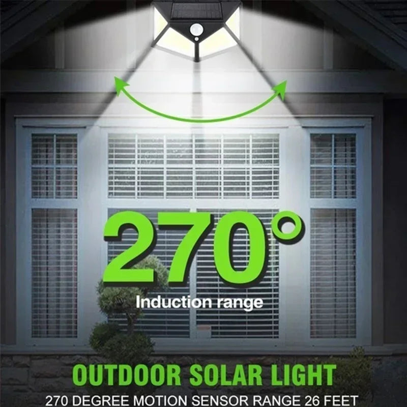 New Upgrade Solar, Street Light 12/8/6/4/2/1Pcs Outdoor Solar Wall Lamp PIR Motion Sensor Powered Sunlight for Garden Courtyard