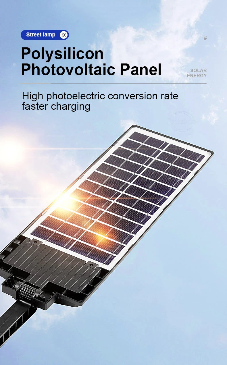 Super Bright 1008-LED Solar Lights Outdoor Street Lamp 3 modes IPX65 Waterproof Garden Lighting With Smart Motion Sensor