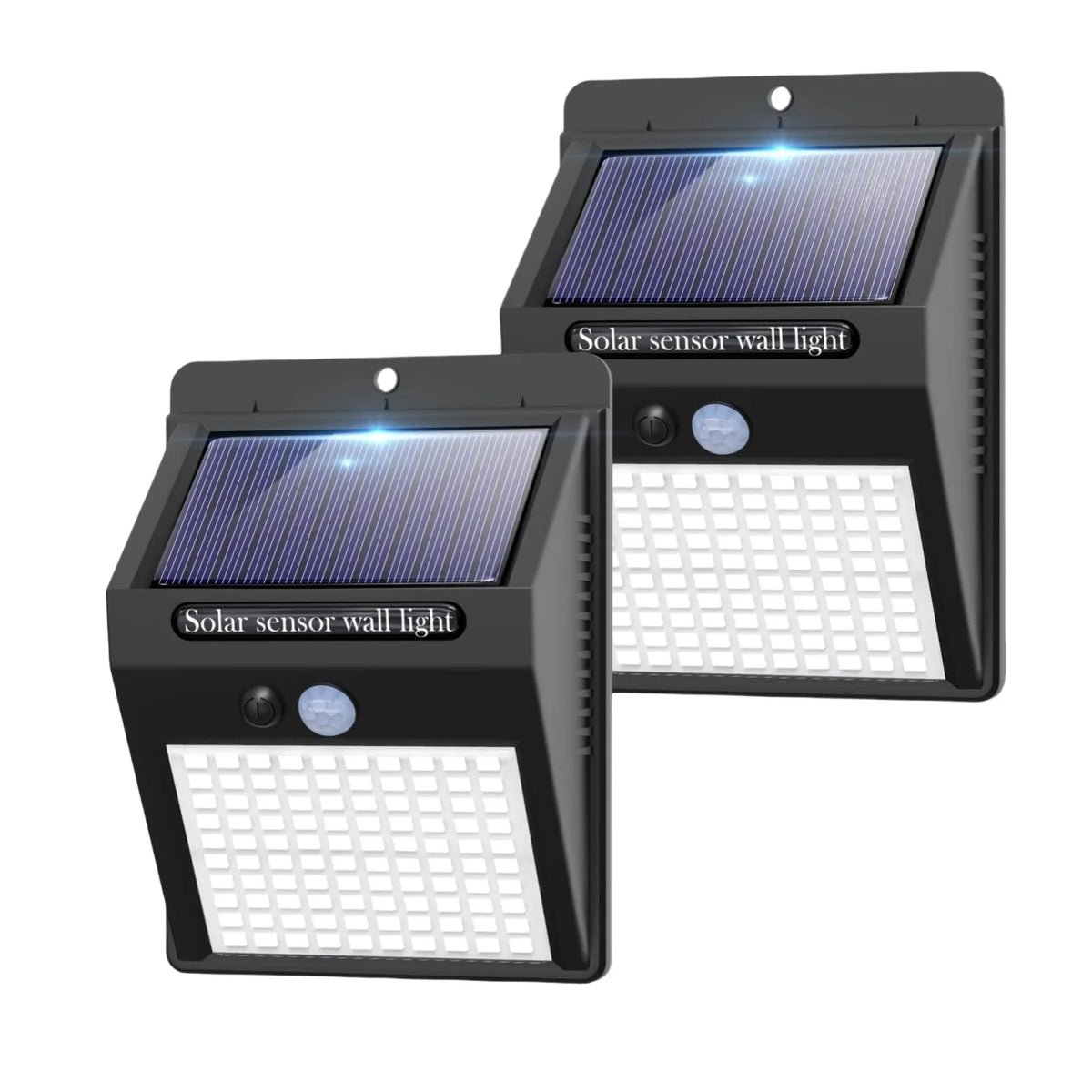 Outdoor Solar Motion Lights - 3 Modes/100LED Wireless, IP65 Waterproof Solar Security Lights with Motion Sensor for Front Door,
