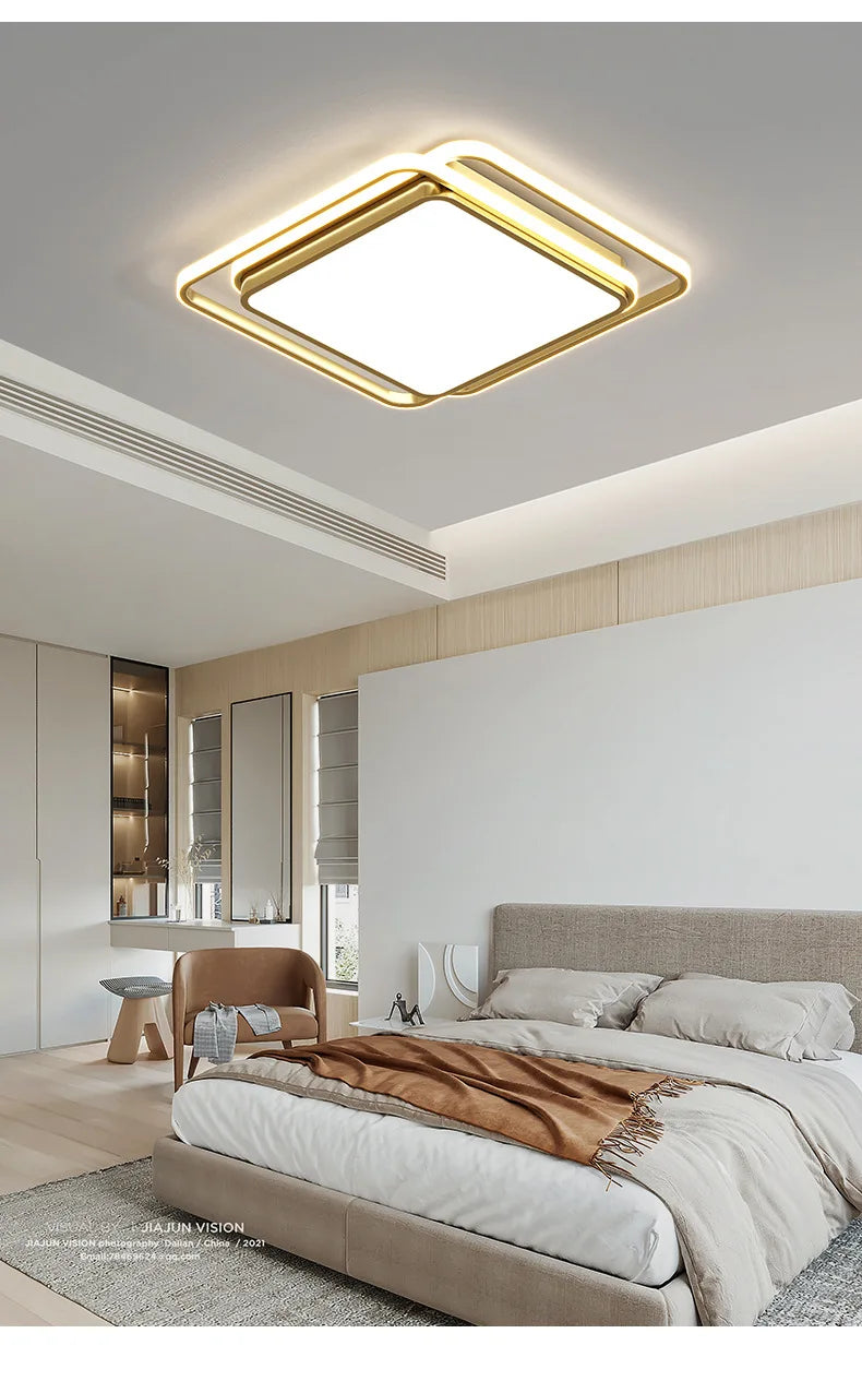 Modern LED Ceiling Light For Bedroom Living Dining Room Study Aisle Balcony Chandelier Indoor Home Decor Lighting Fixture Luster
