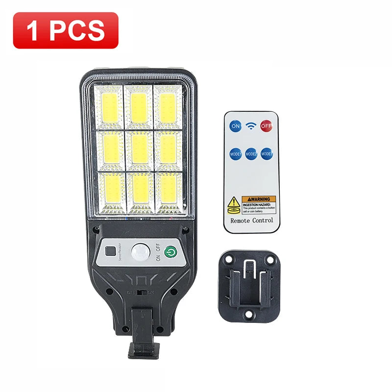 1500W High Power Solar LED Lamp Super Bright Street Light Waterproof Motion Sensor Solar Garden Light Outdoor Yard Garage Lights