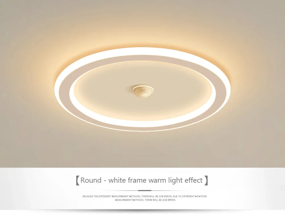 Modern LED Ceiling Lamp For Living Room Bedroom Aisle Corridor  Stairs Ceiling Light Motion Sensor Chandelier Lighting Fixture