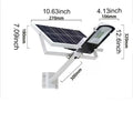Solar Street Lights Outdoor IP67 Solar Lamp Dusk to Dawn Solar Powered Road Light for Garden/Parking-Lot
