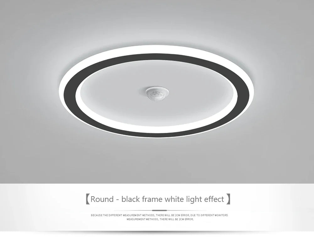 Modern LED Ceiling Lamp For Living Room Bedroom Aisle Corridor  Stairs Ceiling Light Motion Sensor Chandelier Lighting Fixture